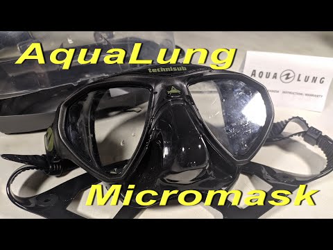 Видео: AquaLung Micromask обзор маски, подготовка к первому использованию
