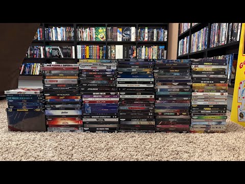 Видео: Моя коллекция фильмов Action 4K Blu-ray, часть 2