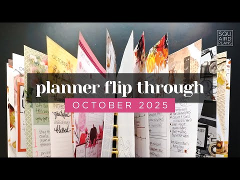Видео: ПЛАНИРОВЩИК ЗА ОКТЯБРЬ 2025 ГОДА: Завершенные страницы планировщика в формате Frankenplanner
