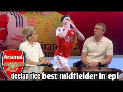 Видео: 🔴Гари Невилл и Иан-Райт подтверждают, что Деклан Райс — лучший полузащитник в Премьер-лиге.