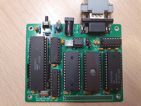 Видео: Ретрокомпьютинг 28. Проект Сергея Киселева Minimax8085 на процессоре Intel 8085