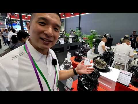 Видео: Двигатели LONCIN. Интервью на выставке CFAIR.