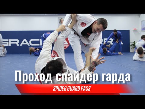 Видео: Проход спайдер гарда (Spider guard pass)