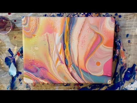 Видео: 336. Играем! Откидная чашка для заливки краски Old School в летних цветах! / GAC 800