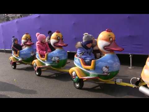 Видео: Новая Каховка Масленица 2018