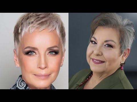 Видео: 27 красивых вариантов коротких стрижек для темнокожих американок старше 50 лет | Лучшие прически