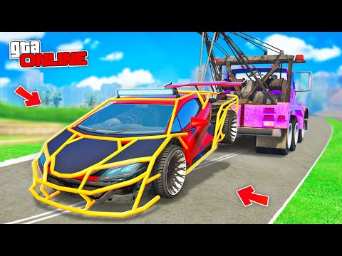 Видео: УГНАЛ ЛАМБУ КИБЕРПАНК! БИТВА ЭВАКУАТОРОВ В ГТА 5 ОНЛАЙН | НАШЕЛ 3 ТАЧКИ