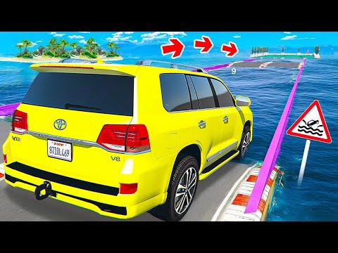 Видео: СМОЖЕТ ЛИ ГИГАНТСКИЙ TOYOTA LAND CRUISER ПРОЕХАТЬ ГЛУБОКУЮ ЯМУ С ВОДОЙ В ГТА 5! ЭКСПЕРИМЕНТЫ В GTA 5
