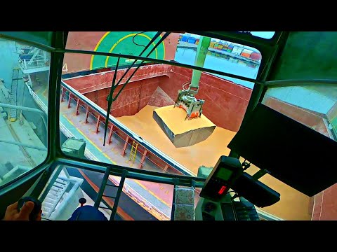 Видео: 1 грейфер 15 тонн - Эвакуация сухогрузов