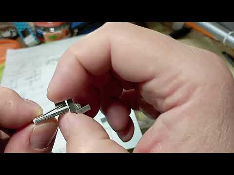 Видео: Замок коробка серебро