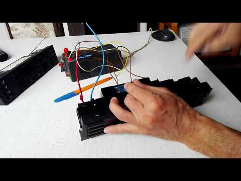 Видео: Как подключить блок климат контроля  BMW(Е39) на столе