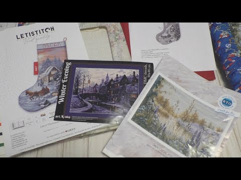 Видео: Итоги зимы (вышивка). Небольшой обзор процессов и новый старт.