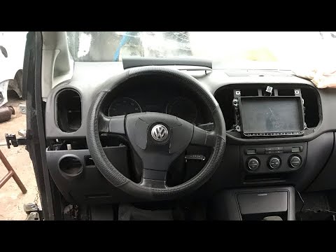 Видео: Подушка руля Volkswagen Golf Plus Как снять подушку руля и сам руль ?