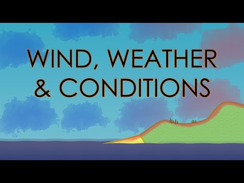 Видео: Ветер, погода и условия (для кайтсерфинга и виндсерфинга)