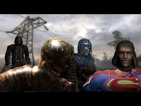 Видео: Перебив мутантів разом з бандюганами у сталкер