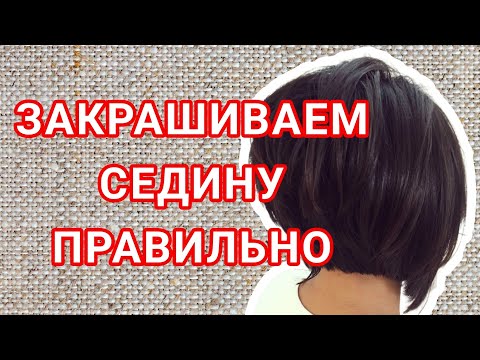 Видео: СЕКРЕТ окрашивания седых волос. Предпигментация.