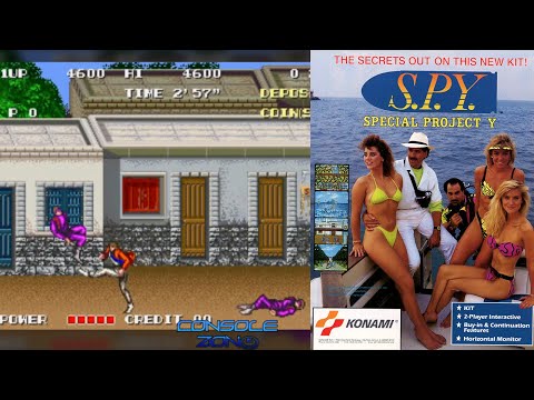 Видео: S.P.Y. Special Project Y. (MAME) - прохождение игры