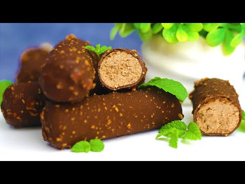 Видео: Вы будете в восторге! Нереально вкусно! Шоколадные творожные сырки без сахара!