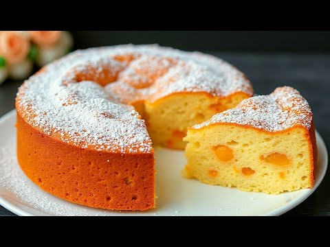Видео: 🍊Итальянский апельсиновый торт всего из 4 ингредиентов. Простой, быстрый и вкусный!