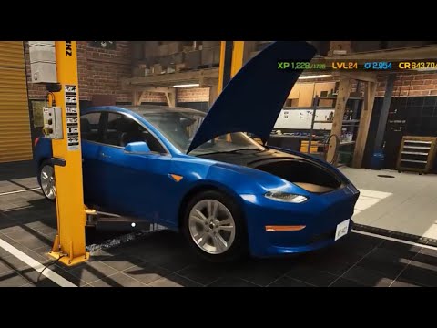 Видео: Мой первый электрокар Car Mechanic Simulator 2021 #37