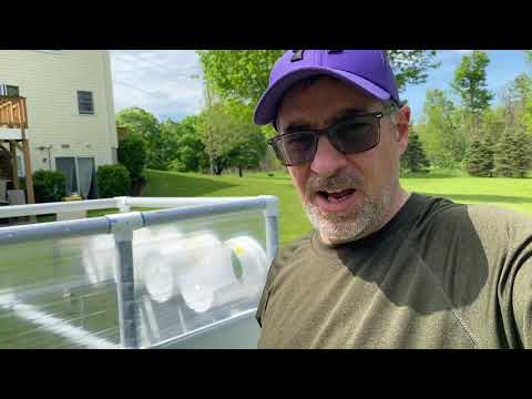 Видео: Лучший куриный трактор из ПВХ 6 8 2020