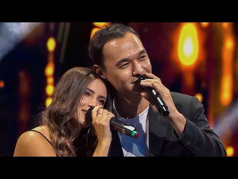 Видео: Lara Aleixo and Kazybek Kuraiysh | Лара Алейшо Казыбек Курайыш - Таптым ау сені | Voice of Turan