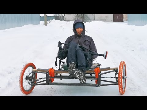Видео: Испытания кривого руля    |   Солнцемобиль для гонки по Казахстану