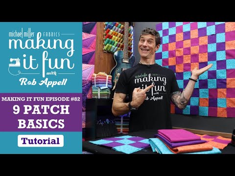 Видео: 9 основ шитья — Michael Miller Fabrics Making it Fun #82