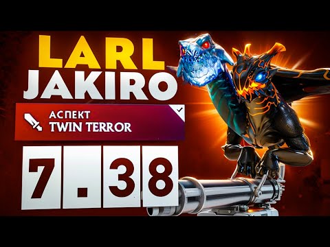 Видео: НОВЫЙ ДЖАКИРО ЧЕРЕЗ РУКУ В 7.38 ПАТЧЕ🔥│ Larl Jakiro