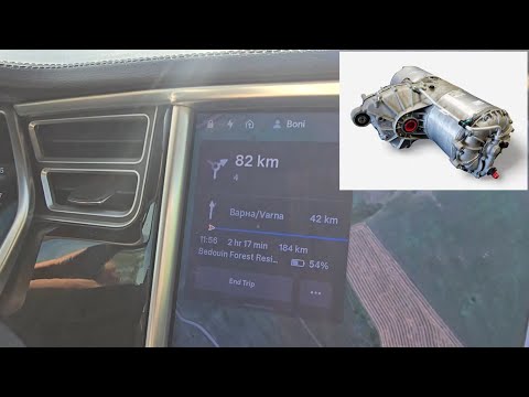 Видео: Tesla Sp85 - U revision на мотора