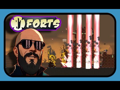 Видео: Forts - ОРБИТАЛЬНОЕ БЕЗУМИЕ!!!  #forts #фортс #ЛысыйДядь