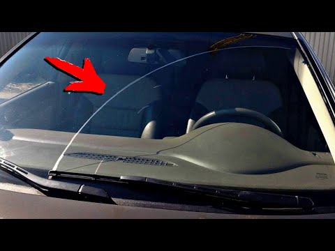 Видео: Царапины на стекле - убираем с помощью WD-40