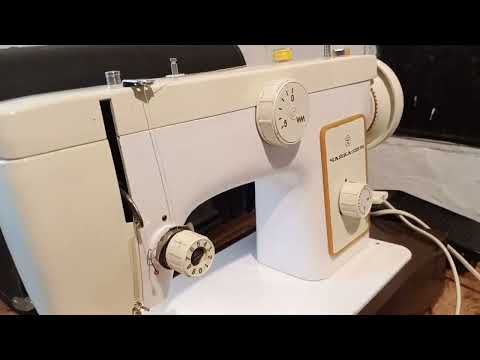 Видео: швейная машина Чайка 132м, демонстрация товара.