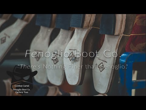 Видео: Экскурсия по фабрике Fenoglio Boot Co. Посмотрите, как эта компания изготавливает ковбойские сапо...