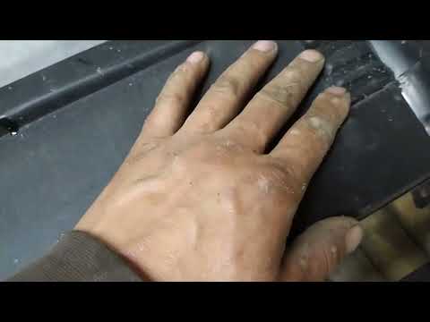 Видео: Тюнинг переднего бампера Пассат Б3...