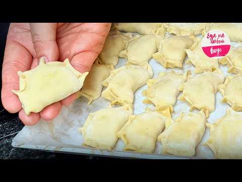 Видео: Больше не вожусь с липким тестом на вареники! Забыла про кипяток и масло. Мои вареники с капустой