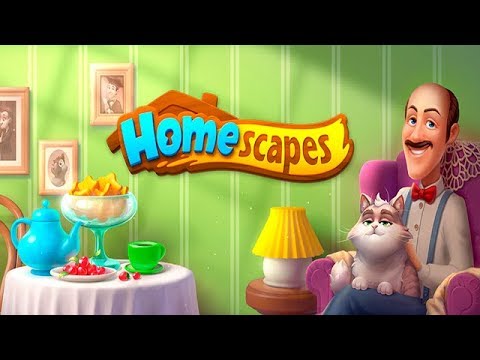 Видео: Homescapes Создаём УЮТ в Доме ДЕТСТВА Детское Видео Игровой Мультик Let's play