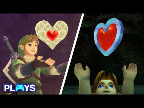 Видео: 10 САМЫХ СЛОЖНЫХ Частей Сердца, которые можно заработать в играх серии Zelda