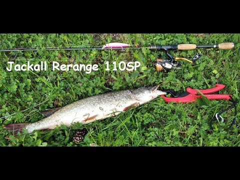 Видео: Jackall Rerange 110SP Dragon Fruit Mat Tiger - ловит и долавливает щук