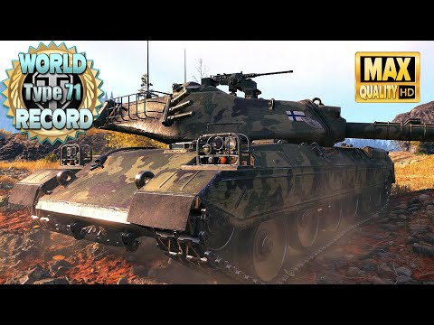 Видео: НОВЫЙ мировой рекорд урона «Типа 71» - World of Tanks