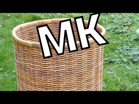 Видео: МК.😊Кашпо (для бутыля с водой) из газетный трубочек