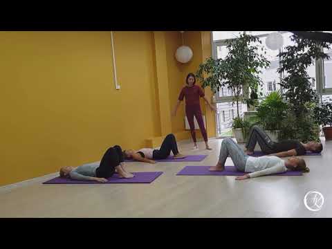 Видео: Пилатес для беременных. 1 триместр