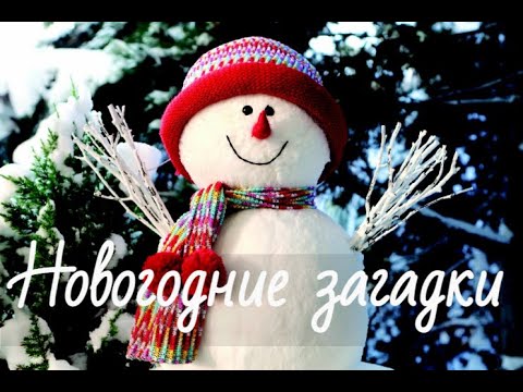 Видео: Новогодние загадки детям. Загадки про Новый Год детям