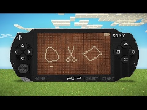 Видео: Sony PSP в Minecraft.
