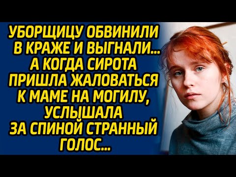 Видео: Уборщицу обвинили в краже и выгнали, а когда сирота пришла жаловаться к маме на могилу, услышала...