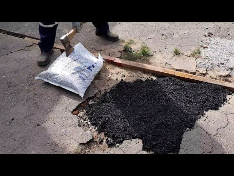 Видео: Холодный асфальт