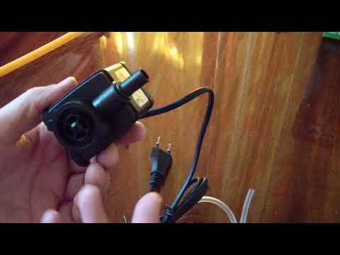 Видео: Ещё раз об отсутствии аэрации воздуха(пузырьков) при работе фильтра или помпы.