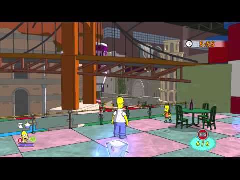 Видео: Игра «Симпсоны» (Xbox 360) ~ Уровень 3: Вокруг света за 80 укусов (Сюжет / Коллекционные предметы)