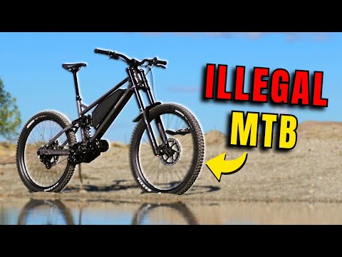 Видео: Мы катались на НЕЗАКОННОМ горном велосипеде мощностью 6000 Вт
