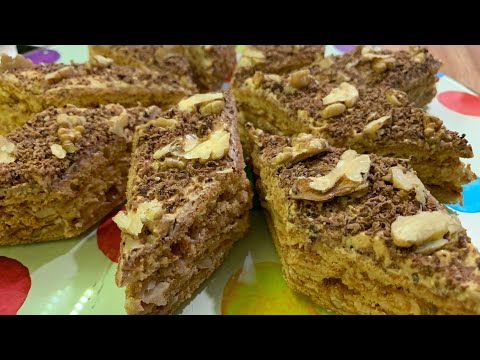 Видео: Медовый торт Изаура | Honey cake Izaura | Թխվածք Իզաուռա